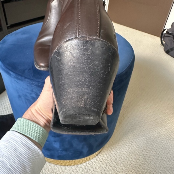 Saint Laurent West 45 Booties in Ebano - Picture 10 of 12